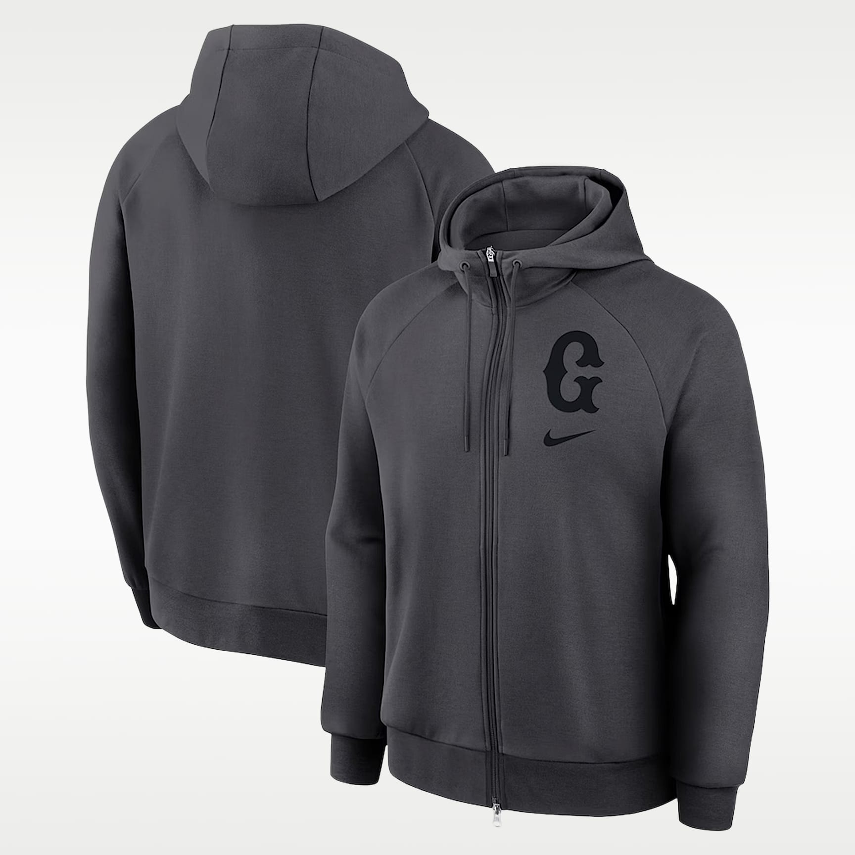 NIKE GIANTS ジップアップパーカー グレー L NIKE公式】読売ジャイアンツ メンズ ナイキ Dri-FIT フルジップ